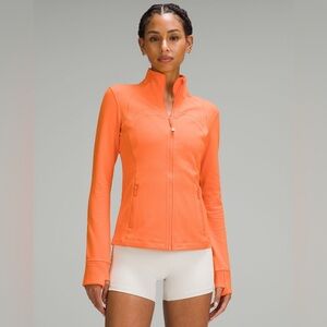 NEW Lululemon Define Jacket Luon Orange Flash size 8